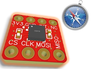 6 dof imu sensor board